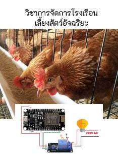 วิชาการจัดการโรงเรือนเลี้ยงสัตว์อัจฉริยะ